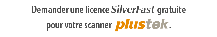 Request a free SilverFast license for your plustek scanner