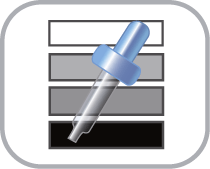 Pipeta neutral – La eliminación de dominante de color Icon