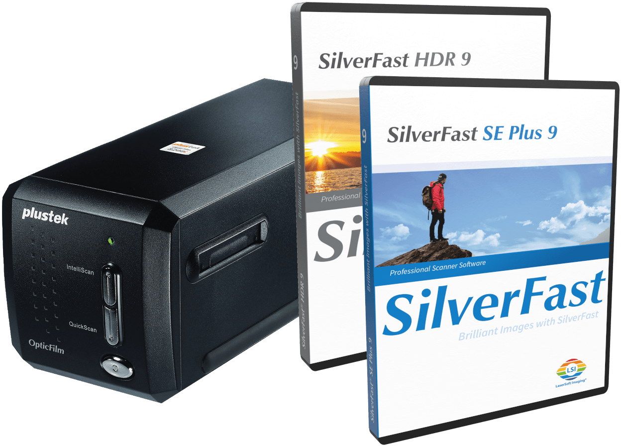 SilverFast scanner software and Plustek scanner in one package